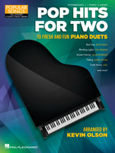 Pop Hits for Two piano sheet music cover